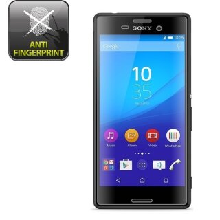 6x Displayfolie für Sony Xperia M4 Aqua ANTI-REFLEX Displayschutzfolie MATT