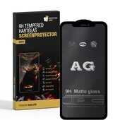2x 9H Panzerglas fr iPhone 12 Pro MATT ANTI-REFLEX...