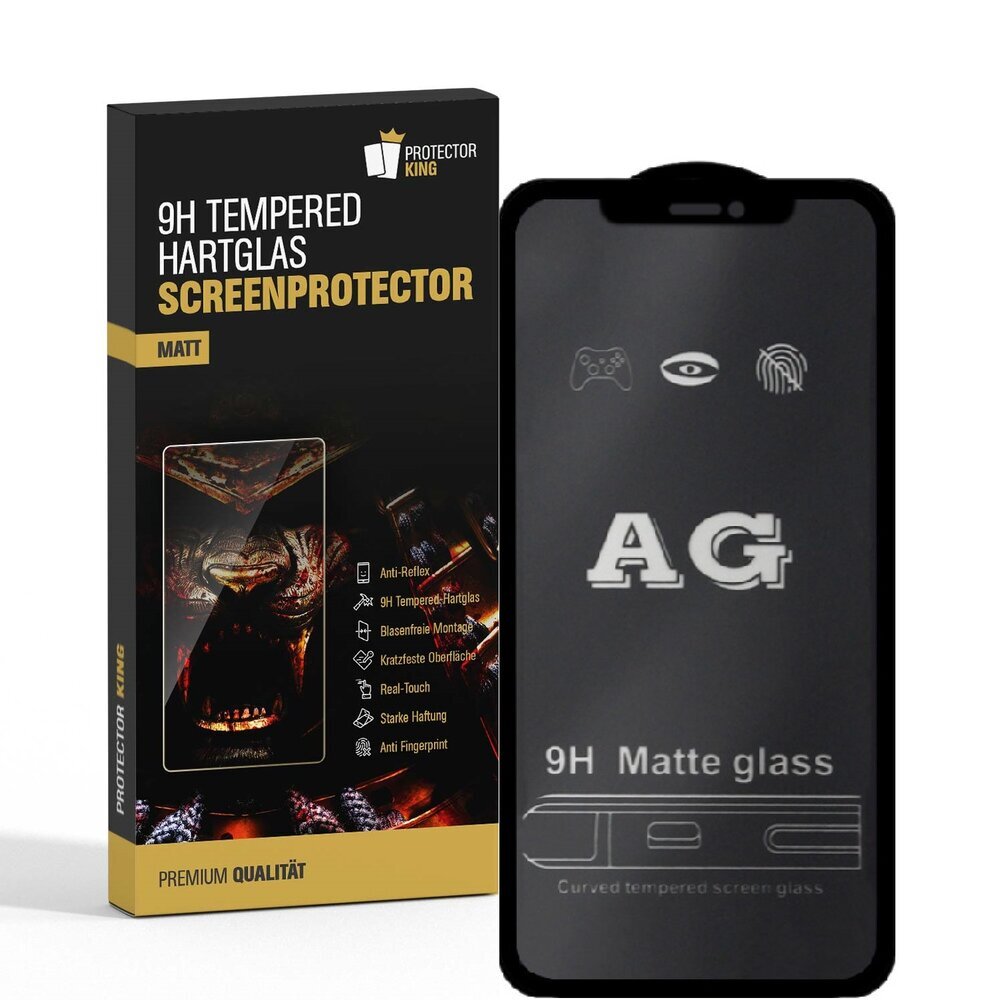 2x Schutzglas Panzerfolie iPhone 12 PRO MAX Premium Panzer Schutz Set Echt Glas 