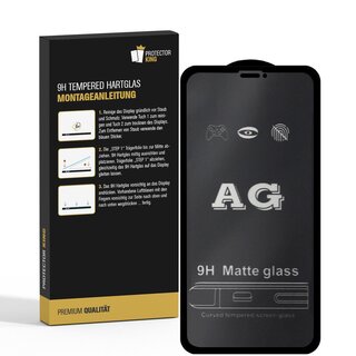 2x 9H Panzerglas fr iPhone 11 Pro Max FULL COVER Displayschutz Schutzglas Hartglas Schutzfolie Panzerfolie Displayglas ANTI-REFLEX MATT ENTSPIEGELT
