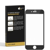 6x Matt 9H Hartglas für iPhone 8 Plus FULL COVER...