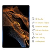 4x 9H Panzerglas für Samsung Galaxy Tab S8 Ultra Displayschutz Schutzglas Panzerfolie Schutzfolie Hartglas Displayglas Tempered Glasfolie Sicherheitsglas Echtglas
