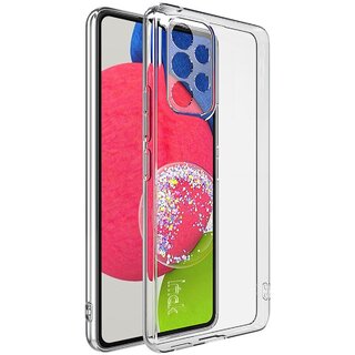 Schutzhülle für Samsung Galaxy A53 5G Kamera Handyhülle Case Cover Tasche Transparent Smartphone Bumper ANTI-SHOCK/ ANTI-STOß