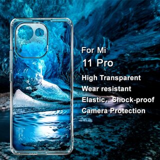 Schutzhülle für Xiaomi Mi 11 Pro Kamera Handyhülle Case Cover Tasche Transparent Smartphone Bumper ANTI-SHOCK/ ANTI-STOß
