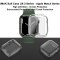 Schutzhülle für Apple Watch 7/ 8/ 9 45 mm Kamera Schutz Hülle Case Cover Tasche Transparent Uhr Bumper ANTI-SHOCK/ ANTI-STOß