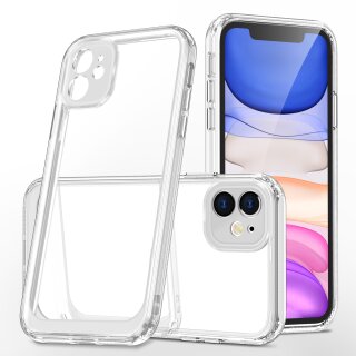 Schutzhülle für iPhone 11 Kamera Case Panzerhülle Handyhülle Cover Tasche Transparent Smartphone Bumper