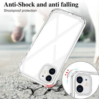 Schutzhlle fr iPhone 11 Kamera Case Panzerhlle Handyhlle Cover Tasche Transparent Smartphone Bumper