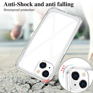Schutzhlle fr iPhone 13 Mini Kamera Case Panzerhlle Handyhlle Cover Tasche Transparent Smartphone Bumper