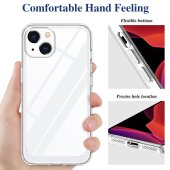 Schutzhülle für iPhone 13 Mini Kamera Case Panzerhülle Handyhülle Cover Tasche Transparent Smartphone Bumper