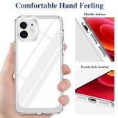 Schutzhülle für iPhone 12 Mini Kamera Case Panzerhülle Handyhülle Cover Tasche Transparent Smartphone Bumper