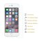 1x 3D A++ 9H Hartglas für iPhone SE 2020 Displayschutz Schutzglas Schutzfolie Panzerfolie Panzerglas Displayglas Tempered Glasfolie Sicherheitsglas Echtglas