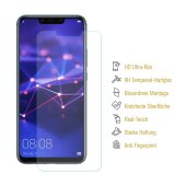 2x 3D A++ 9H Hartglas für Huawei Mate 20 Lite Displayschutz Schutzglas Schutzfolie Panzerfolie Panzerglas Displayglas Tempered Glasfolie Sicherheitsglas Echtglas