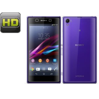 2x Displayschutzfolie für Sony Xperia Z1 Displayfolie Displayschutz HD KLAR FB