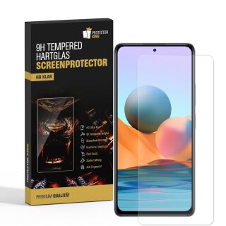 4x 9H Hartglas für Xiaomi Redmi Note 10 Pro Max Panzerfolie Displayschutz Glas KLAR Panzerglas Schutzglas Schutzfolie