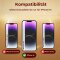 1x 9H Panzerglas für iPhone 14 HD KLAR echtes Tempered Glass Panzerfolie Displayschutz Schutzglas Hartglas Schutzfolie Screen-Protector