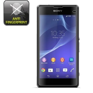 4x Displayschutzfolie für Sony Xperia Z1 Compact ANTI-REFLEX Displayfolie MATT