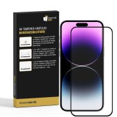 3x 9H Panzerglas für iPhone 14 Pro Max FULL COVER Displayschutz Panzerfolie Schutzfolie Hartglas Schutzglas Displayglas Tempered Glasfolie Sicherheitsglas Echtglas
