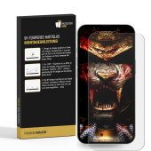 6x 3D A++ 9H Panzerglas für iPhone 14 Pro Max Displayschutz Panzerfolie Schutzfolie Hartglas Schutzglas Displayglas Tempered Glasfolie Sicherheitsglas Echtglas