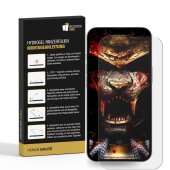 6x Hydrogel-Glass für iPhone 14 Pro Selbstheilend für Micro Kratzer 3D KLAR Panzerfolie Displayschutz Schutzfolie Screen-Protector