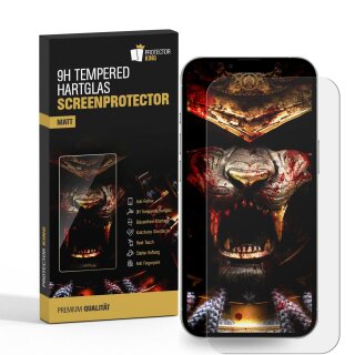 1x 9H Panzerglas für iPhone 14 Plus Displayschutz Schutzglas MATT ANTI-REFLEX ENTSPIEGELT Panzerfolie Schutzfolie Displayglas Hartglas Tempered Glasfolie Sicherheitsglas Echtglas