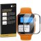 3x 9H Panzerglas für Apple Watch 7/ 8 41mm FULL CURVED Displayschutz Panzerfolie Schutzfolie Hartglas Schutzglas Displayglas Tempered Glasfolie Sicherheitsglas Echtglas