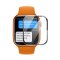 3x 9H Panzerglas für Apple Watch 7/ 8 41mm FULL CURVED Displayschutz Panzerfolie Schutzfolie Hartglas Schutzglas Displayglas Tempered Glasfolie Sicherheitsglas Echtglas