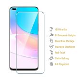 3x 9H Panzerglas für Huawei Nova 8i Displayschutz Panzerfolie Schutzfolie Hartglas Schutzglas Displayglas Tempered Glasfolie Sicherheitsglas Echtglas