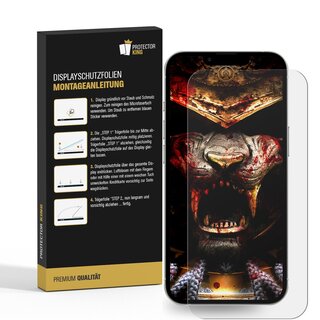 1x Panzerfolie fr iPhone 14 Pro Displayschutz MATT Schutzfolie Entspiegelt ANTI-REFLEX/ ANTI-SHOCK/ ANTI-KRATZ
