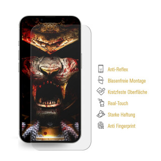 2x Panzerfolie fr iPhone 14 Pro Max Displayschutz MATT Schutzfolie Entspiegelt ANTI-REFLEX/ ANTI-SHOCK/ ANTI-KRATZ