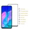 4x 9H Panzerglas für Huawei P40 Lite E FULL COVER Displayschutz Schutzglas Hartglas Schutzfolie Panzerfolie KLAR Tempered echtes Displayglas Glasfolie Displayfolie Folie Transparent