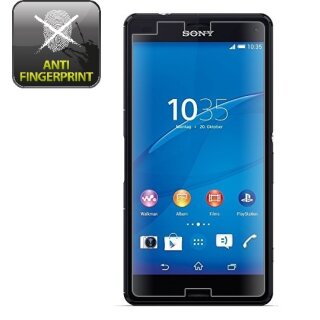 3x Displayschutzfolie für Sony Xperia Z3 Compact ANTI-REFLEX Displayfolie MATT