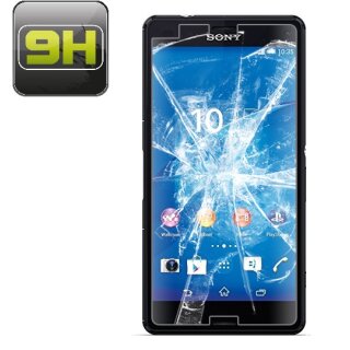 6x 9H Hartglas für Sony Xperia Z3 Compact Panzerfolie Schutzglas Glasfolie KLAR Panzerglas Schutzfolie