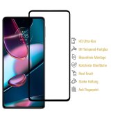 6x 9H Panzerglas für Motorola Edge 30 FULL COVER Displayschutz Schutzglas Hartglas Schutzfolie Panzerfolie KLAR Tempered echtes Displayglas Glasfolie Displayfolie Folie Transparent