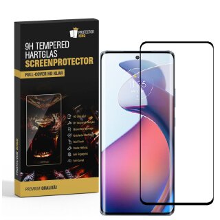 1x 9H Panzerglas für Motorola Moto S30 Pro FULL CURVED Displayschutz Schutzglas Panzerfolie Schutzfolie Displayglas Hartglas echtes Tempered Sicherheitsglas Glasfolie