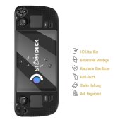 3x Panzerfolie für Valve Steam Deck ANTI-SHOCK Displayschutzfolie Schutzfolie HD KLAR PET Kunststoff ANTI-KRATZ/ ANTI-BRUCH/ ANTI-SCHMUTZ
