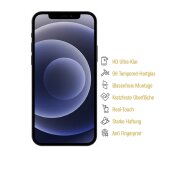 1x 9H Hartglas für iPhone 12 Pro Displayschutz Schutzglas Folie Panzerfolie KLAR