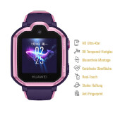 4x 9H Panzerglas für Huawei Kinder Watch 3 Pro Displayschutz Panzerfolie Hartglas Schutzglas Displayglas Tempered Glasfolie Schutzfolie Sicherheitsglas Echtglas