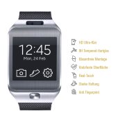 3x 9H Panzerglas für Samsung Galaxy Gear 2 Displayschutz Panzerfolie Hartglas Schutzglas Displayglas Tempered Glasfolie Schutzfolie Sicherheitsglas Echtglas
