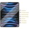 4x 9H Panzerglas iPad Pro 12.9 2022 Displayschutz Panzerfolie Schutzfolie Hartglas Schutzglas Displayglas Tempered Glasfolie Sicherheitsglas Echtglas