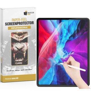 2x Paperfeel für iPad Pro 12.9 2022 Displayschutz Schreiben Malen Skizzieren ANTI-REFLEX MATT ENTSPIEGELT Schutzfolie