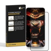 6x 9D Keramik-Glass für Samsung Galaxy S21 FE FULL COVER 3D KLAR Panzerfolie Displayschutz Schutzfolie Ceramic Screen-Protector