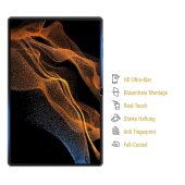 2x Displayschutzfolie für Samsung Galaxy Tab S8 Ultra Displayfolie Schutzfolie HD KLAR