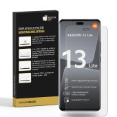 6x Panzerfolie für Xiaomi 13 Lite FULL CURVED Displayschutz Schutzfolie KLAR/ ANTI-SHOCK/ ANTI-KRATZ/ ANTI-BRUCH/ ANTI-SCHMUTZ
