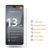 1x Hydrogel-Glass für Xiaomi 13 Lite Selbstheilend für Micro Kratzer 3D KLAR Panzerfolie Displayschutz Schutzfolie Screen-Protector