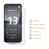 6x Panzerfolie für Xiaomi 13 MATT Displayschutz Schutzfolie Entspiegelt ANTI-SHOCK/ ANTI-KRATZ/ ANTI-BRUCH/ ANTI-SCHMUTZ