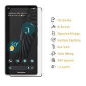 3x 9D Keramik-Glass für Google Pixel 6 Pro FULL COVER 3D KLAR Panzerfolie Displayschutz Schutzfolie Ceramic Screen-Protector