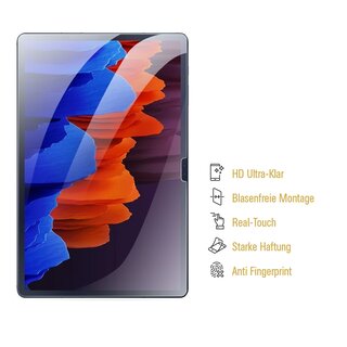 1x Displayschutzfolie fr Samsung Galaxy Tab S8 Plus Displayfolie Schutzfolie HD KLAR