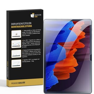 4x Displayschutzfolie fr Samsung Galaxy Tab S8 Plus ANTI-REFLEX Schutzfolie MATT ENTSPIEGELT