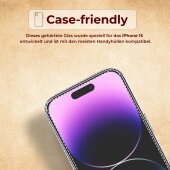 6x 9H Panzerglas für iPhone 15 HD KLAR echtes Tempered Glass Panzerfolie Displayschutz Schutzglas Hartglas Schutzfolie Screen-Protector