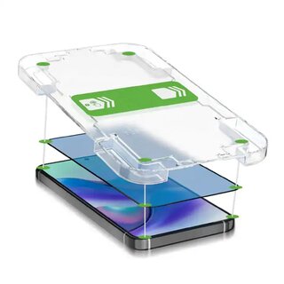 6x 9H Panzerhartglas fr iPhone 14 Pro 3D KLAR Displayglas Schutzglas Displayschutz Tempered Panzerglas Montagehilfe